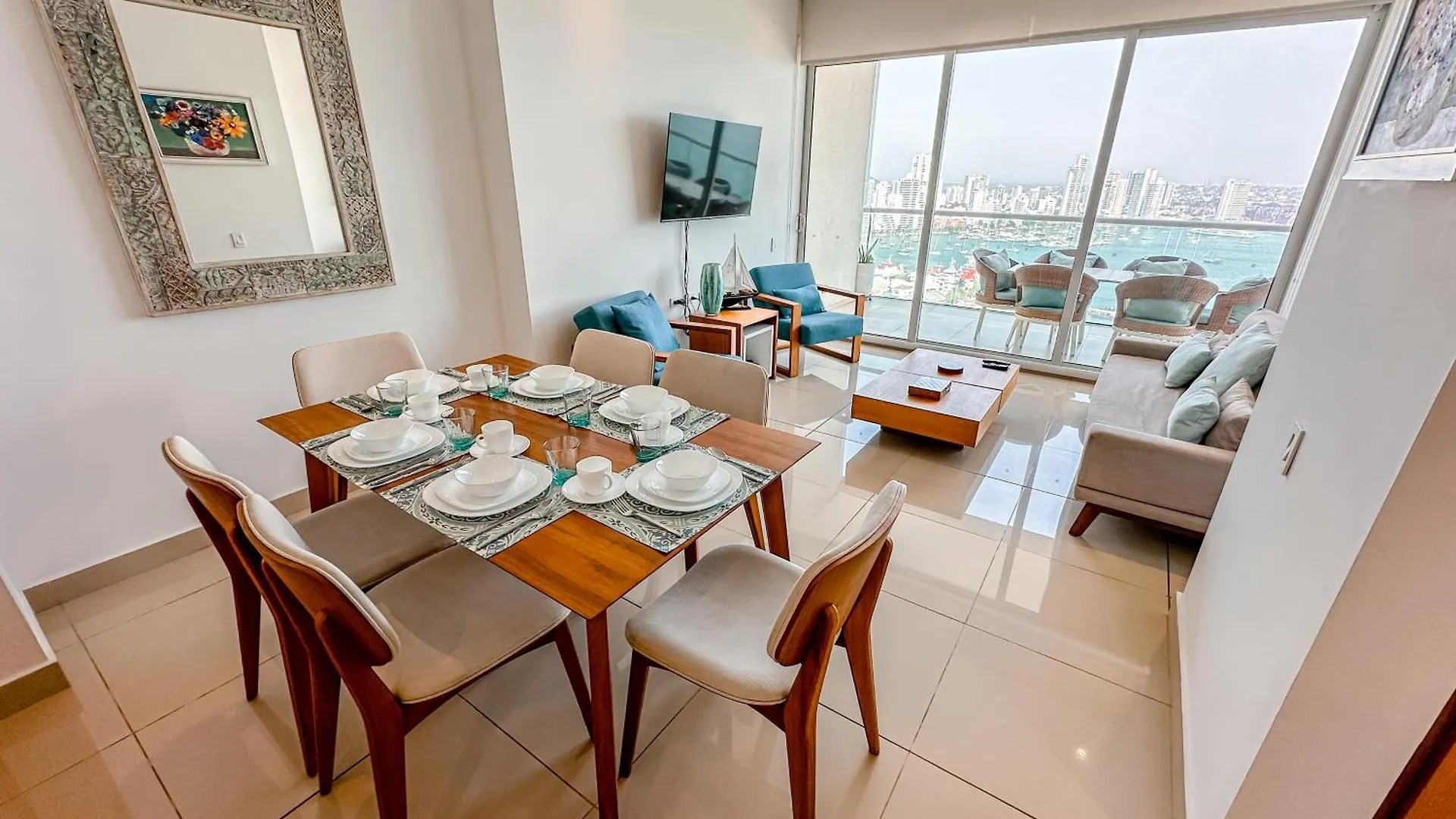 Appartamento Apartamento Con Vista Al Mar Bocagrande Cartagena Colombia